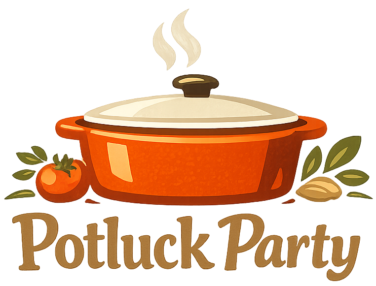 Potluck Party Logo